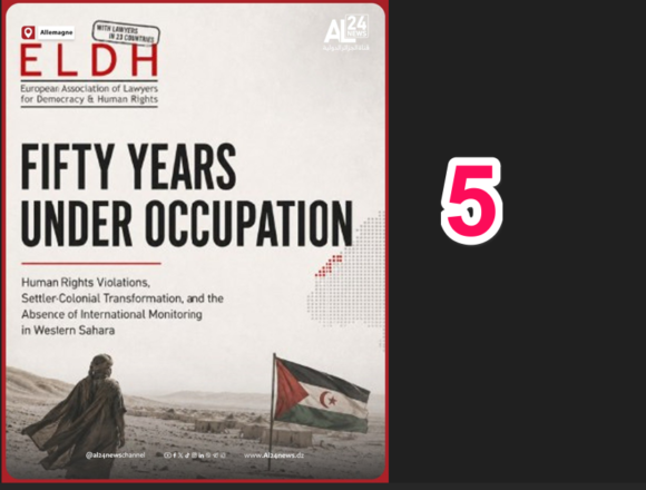 informe50anos LECTURA IMPRESCINDIBLE | Cincuenta años bajo ocupación (5): ocupar también es transformar el Sáhara Occidental y explotar sus recursos