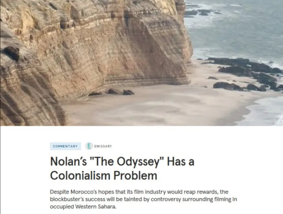 nolanodyssi11j TEMA DEL DÍA | “La Odisea” de Christopher Nolan tiene un problema de colonialismo en el Sáhara Occidental
