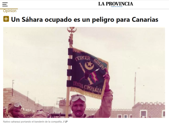 CarmeloR2026 LECTURA RECOMENDADA | Carmelo Ramírez: «Un Sáhara ocupado es un peligro para Canarias»