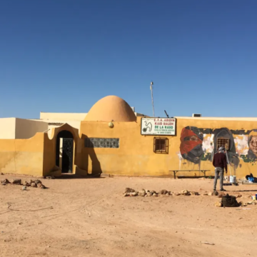 GrafitiEscuelaCine MEMORIA VISUAL SAHARAUI | El mural de Borondo que el desierto fue borrando