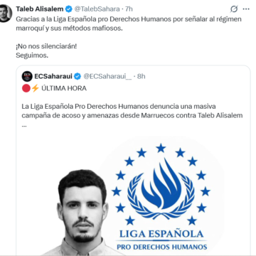 TalebAlisalem30-8 «¡No nos silenciarán! Seguimos»: Taleb Alisalem responde a las amenazas y al acoso