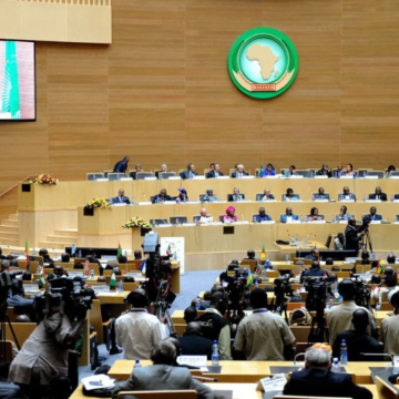 africa...UA Réunion de l’Union africaine à Addis-Abeba avec les délégations des États membres.