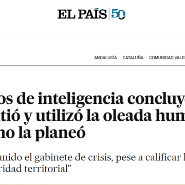 elpais2 OPINIÓN | Ceuta: EL PAÍS dice que Marruecos no organizó la Marcha Verde marítima. ¿Nos lo creemos?
