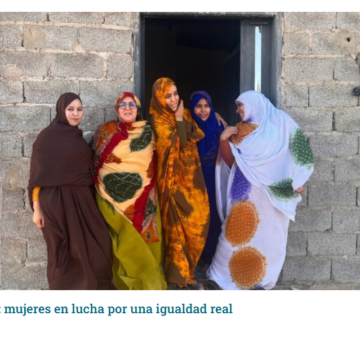 lamarea268 Las mujeres saharauis reclaman que la igualdad no espere a la independencia