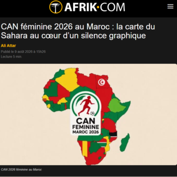 mapaafrikcom CAN FEMENINA 2026 | Marruecos organiza la Copa de África de fútbol femenino, pero el mapa de África desaparece de los soportes oficiales
