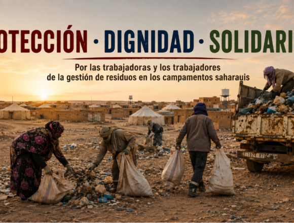 medioambientecampamentos Limpieza en los campamentos saharauis: llamamiento para dotar de protección básica a quienes realizan estas tareas