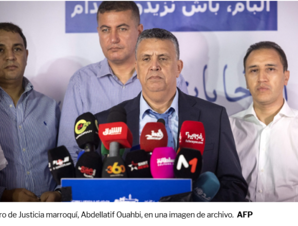 ministroMarruecos Marruecos estudia suspender el acuerdo de extradición con España y Ouahbi plantea «abrir las fronteras»
