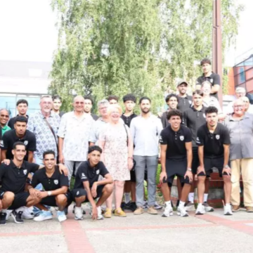 seleccionsub17RASD La bandera saharaui ondea en Normandía mientras su selección sub-17 de fútbol prepara dos partidos amistosos