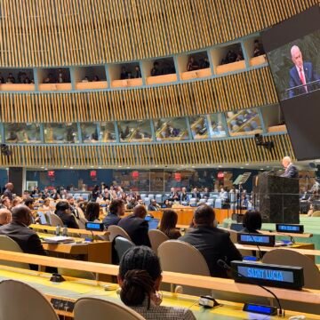 HTAJeNdWoAAVwk4 ONU | Los medios sitúan a Marruecos, Emiratos y Baréin entre quienes permanecieron durante el discurso de Netanyahu