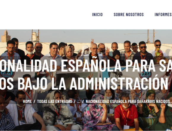 codesahoy Sáhara Occidental | CODESA pide separar la ley de nacionalidad española del derecho a la autodeterminación