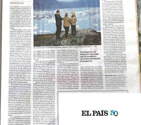 elPaisShlomo LECTURA DE INTERÉS | Del Sáhara Occidental a Ceuta y Melilla: la advertencia de Shlomo Ben-Ami sobre el revisionismo territorial