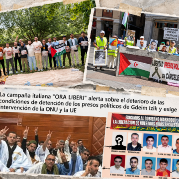 gdeimizikinternacional Sáhara Occidental | Gdeim Izik rompe el aislamiento: la huelga de hambre moviliza apoyos en Francia, Italia y Madrid