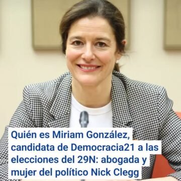 Miriam González entra en la carrera electoral del 29N con un pasado profesional ligado al negocio marroquí de los fosfatos en el Sáhara Occidental
