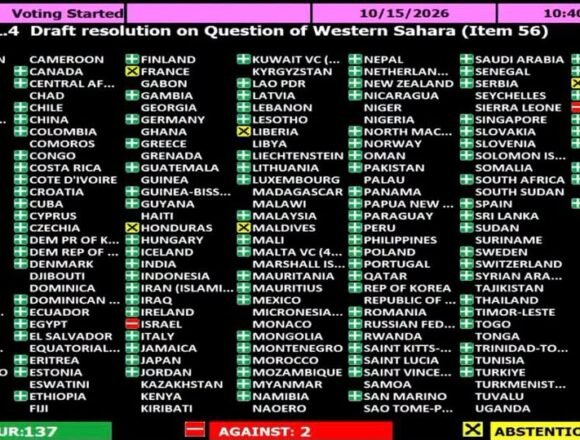 Sáhara Occidental | 152 países respaldan en la ONU una resolución que reafirma la autodeterminación y la independencia