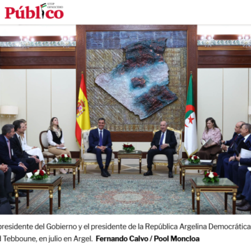 ArgelMoncloa Sáhara Occidental | España aplaza la cumbre con Argelia cuando la relación con Marruecos vuelve a marcar la agenda