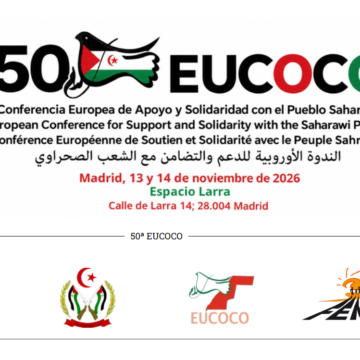 EUCOCO1 (1) Sáhara Occidental | Madrid acogerá los días 13 y 14 de noviembre la 50.ª EUCOCO de solidaridad con el pueblo saharaui
