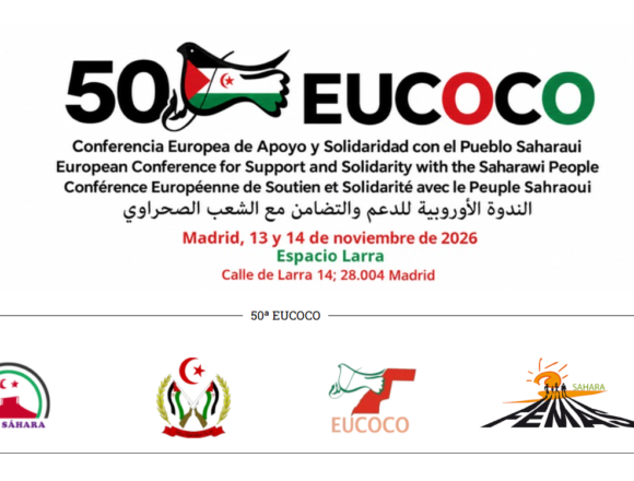 EUCOCO1 (1) Sáhara Occidental | Madrid acogerá los días 13 y 14 de noviembre la 50.ª EUCOCO de solidaridad con el pueblo saharaui