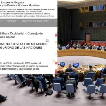 Sáhara Occidental | Juristas europeos advierten a la ONU de que el proyecto estadounidense pone en riesgo la descolonización