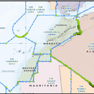 espacioaéreoSaharaOccidental Sáhara Occidental | Los 266.000 km² de espacio aéreo que España todavía controla desde Canarias medio siglo después