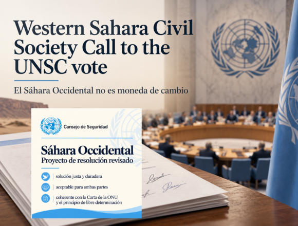 f7f9d02f-6b7c-455c-bc66-974aa747f184 (1) Sáhara Occidental | Organizaciones de la sociedad civil llaman al Consejo de Seguridad a completar la descolonización