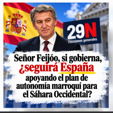 feijoo29N2 Señor Feijóo, si gobierna, ¿ESPAÑA seguirá apoyando la autonomía marroquí para el Sáhara Occidental?