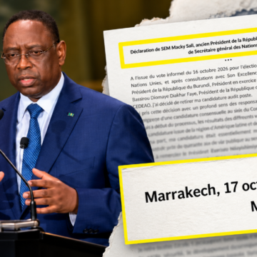 mackysall3 Sáhara Occidental | Macky Sall, expresidente de Senegal y figura próxima a Rabat, se retira desde Marrakech de la carrera por dirigir la ONU