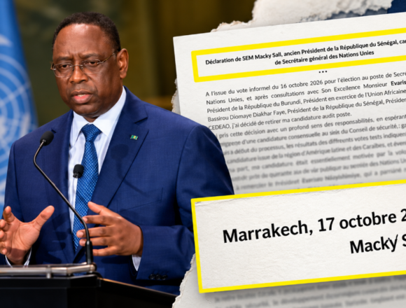 mackysall3 Sáhara Occidental | Macky Sall, expresidente de Senegal y figura próxima a Rabat, se retira desde Marrakech de la carrera por dirigir la ONU
